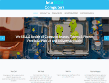 Tablet Screenshot of intotech.com.au